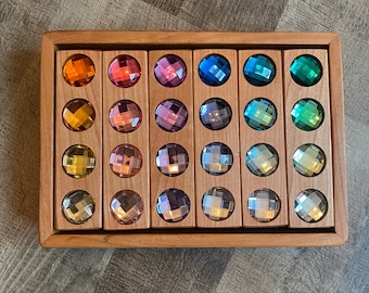 Ombré Gemmed Blocks