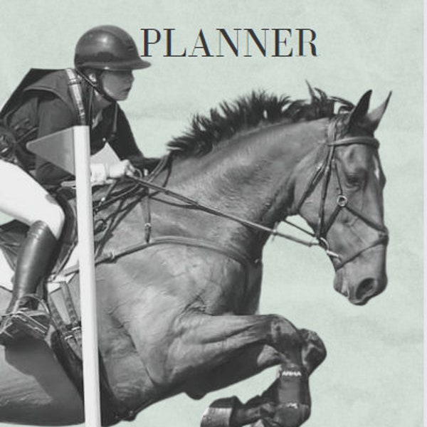 Equestrian Planner - Etsy