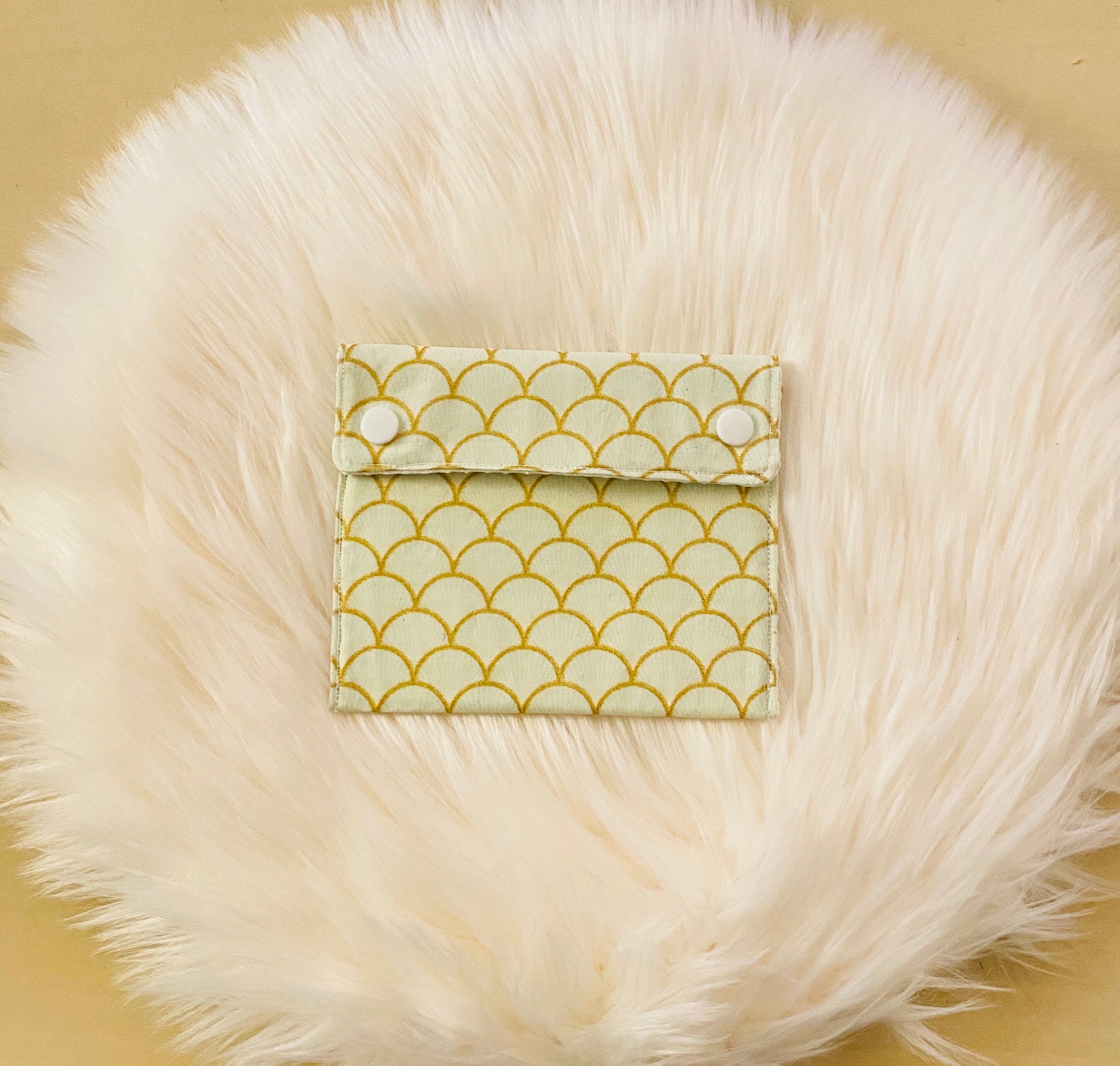 Pochette à Savon en Coton Enduit