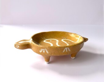 Keramik Schildkröte Tablett, Mehrzweck-Weihrauchhalter und dekoratives Tablett