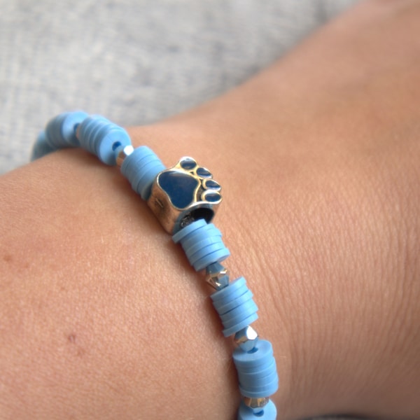 Armband Blau Sommer Hund Katze