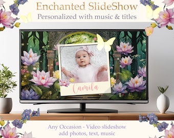 Enchanted Forest Video Slideshow: Custom Photo & Music (MP4)