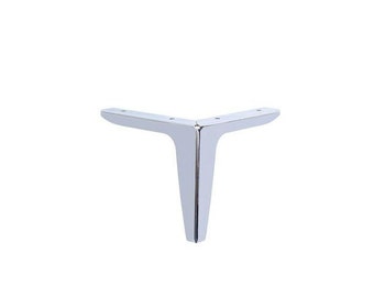 6" Mobili in metallo Piedi Cromato Finito Gambe mobili 15 cm di altezza per divano, set di 4 gamba armadio in metallo, oro nero divano divani piedi
