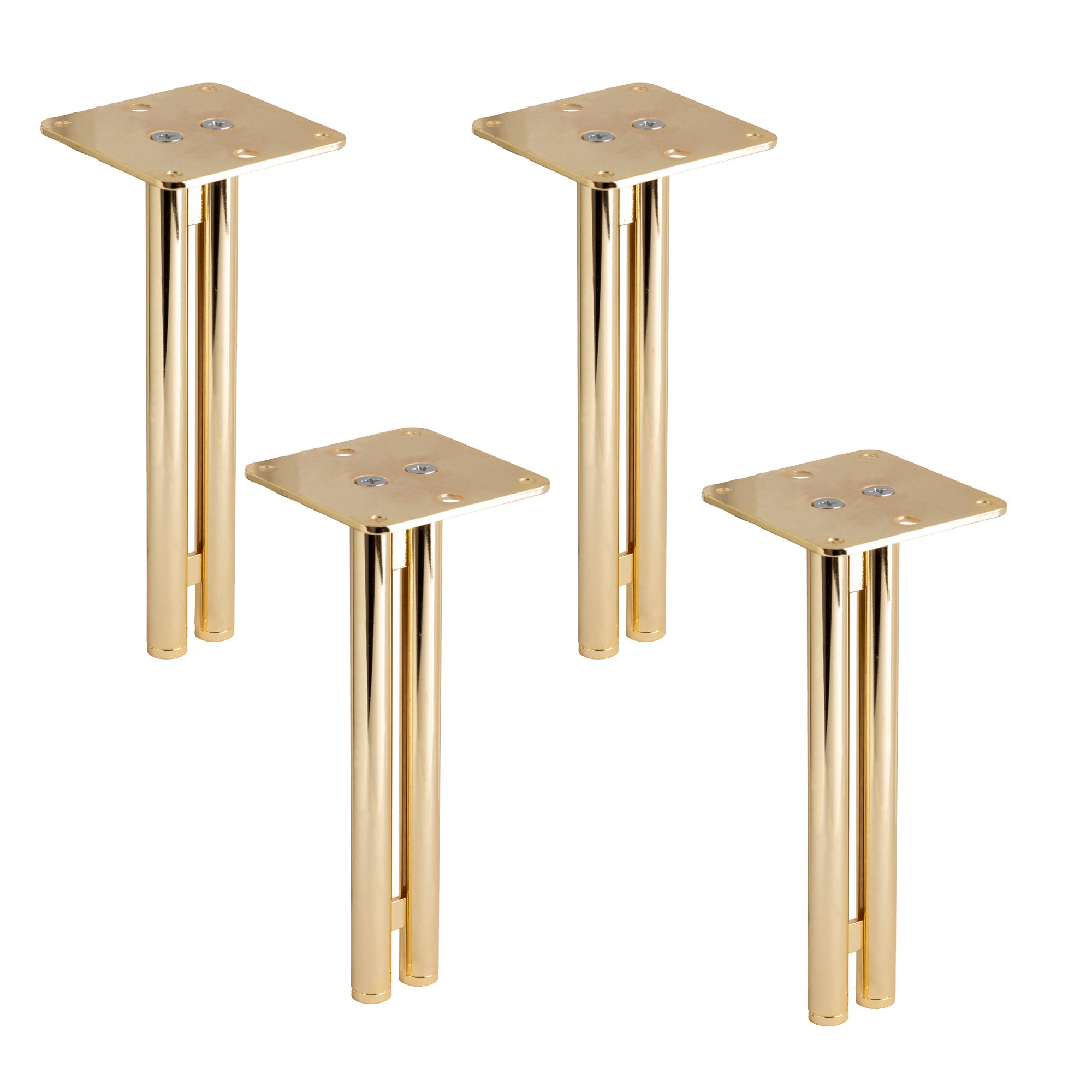 4pcs Metal Legs 8 inches Bronze Metal Furniture Leg Etsy