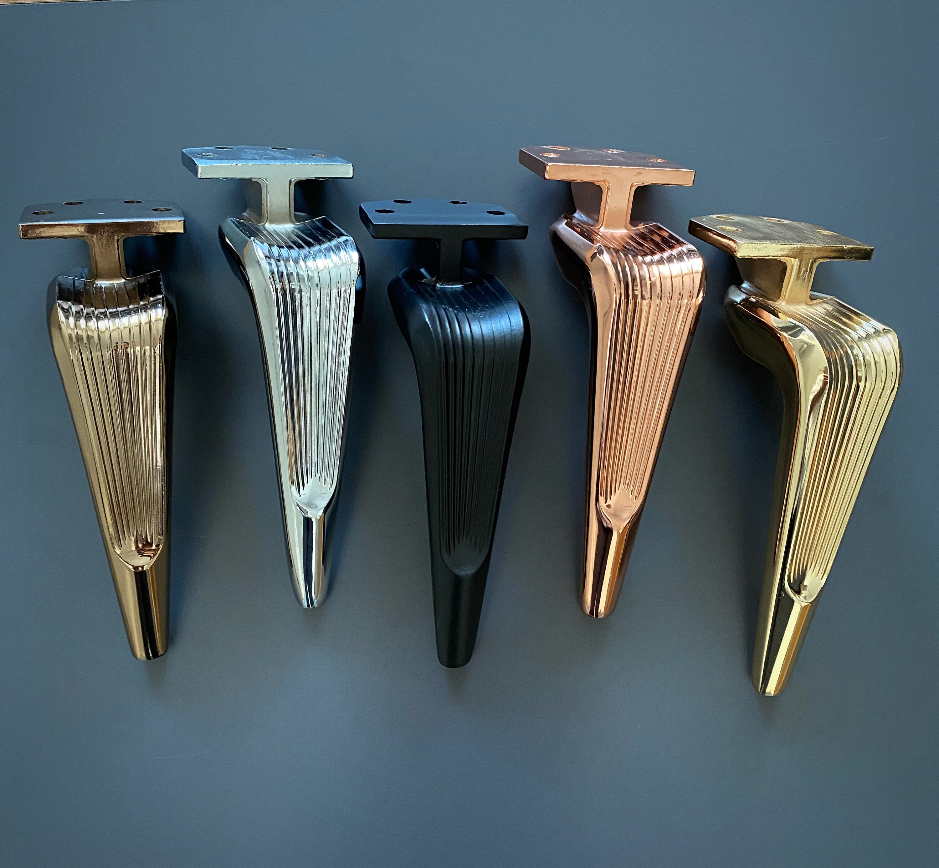 4pcs Metal Furniture Legs Metal Gold Matte Black 10 Inch Sofa Etsy UK