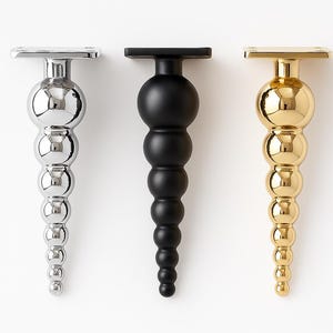 4pcs 8 inch Black Furniture Leg, Metal Furniture Leg for Sofa Couch, 21 cm Gold Cabinet Cupboard Furniture Leg, Brass Furniture Feet image 9