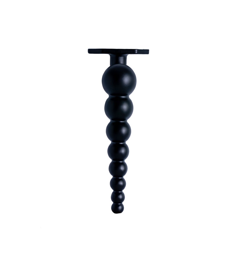 4pcs 8 inch Black Furniture Leg, Metal Furniture Leg for Sofa Couch, 21 cm Gold Cabinet Cupboard Furniture Leg, Brass Furniture Feet image 2