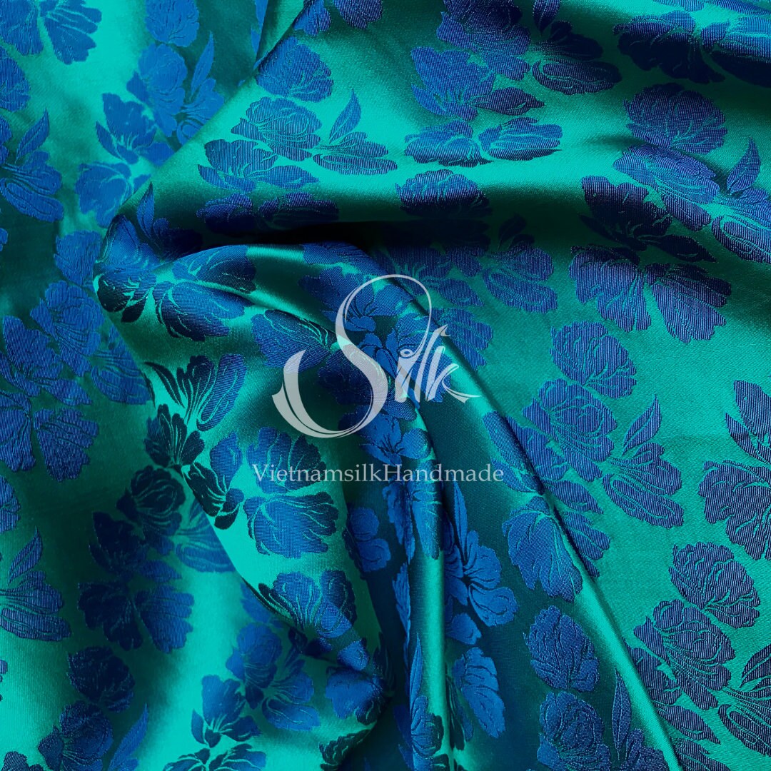 PURE MULBERRY SILK Fabric by the Yard White Silk Fabric Luxury Silk Natural  Silk Handmade in Vietnam 