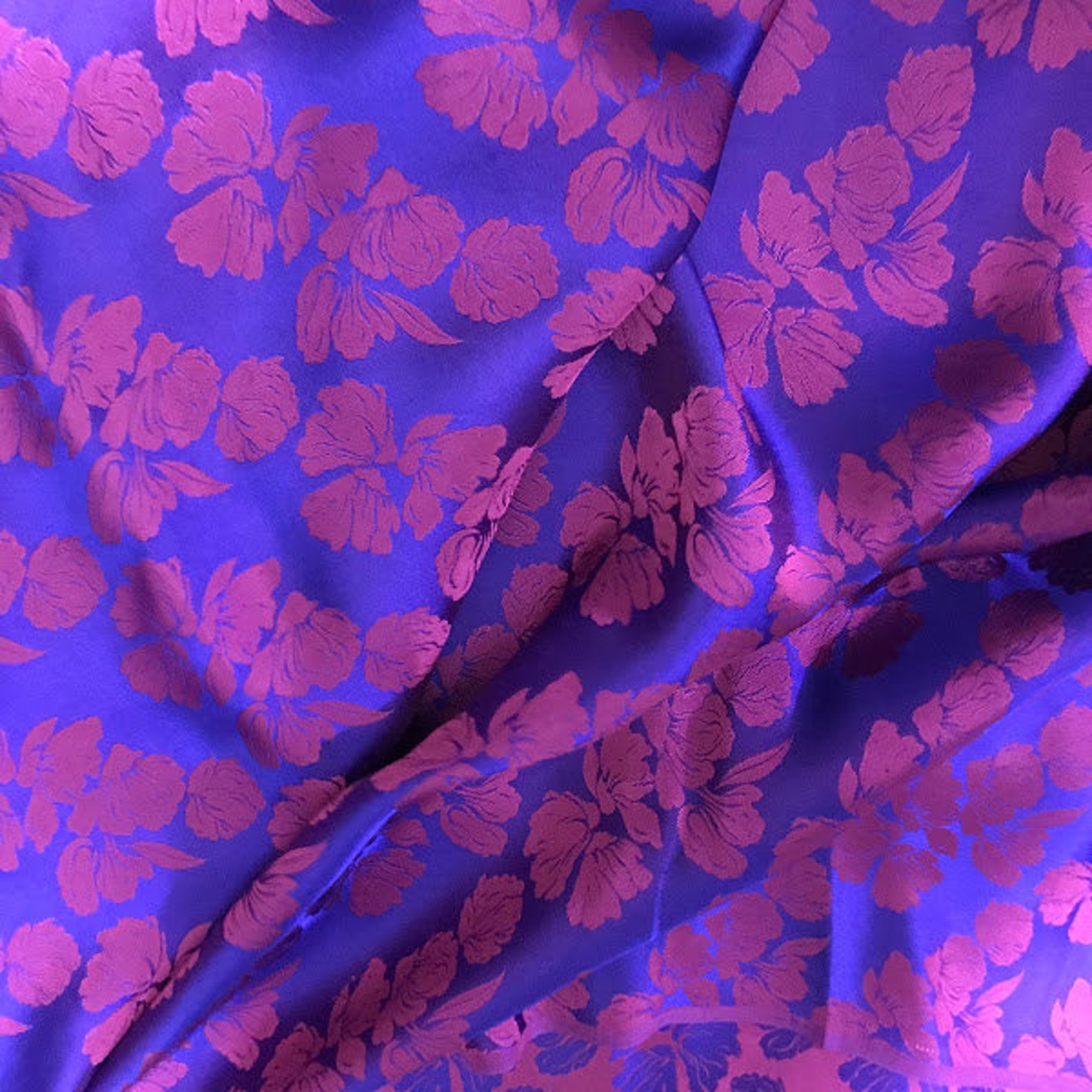 PURE MULBERRY SILK Fabric by the Yard Natural Silk Etsy