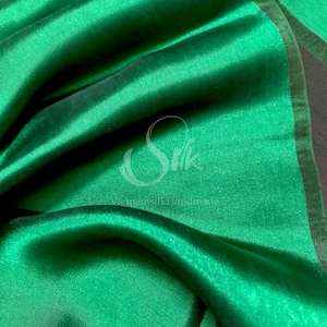 PURE MULBERRY SILK fabric by the yard - Luxury satin Silk - Natural silk - Handmade in VietNam
