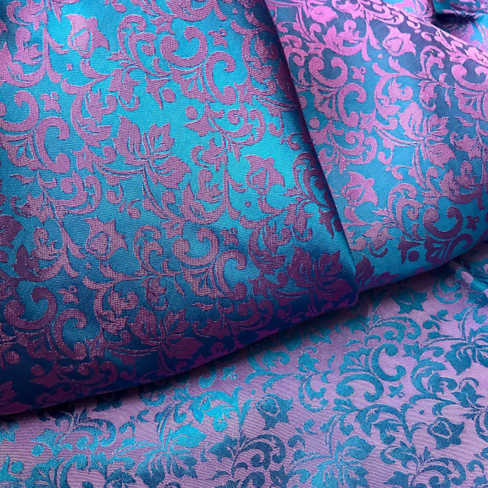 PURE MULBERRY SILK Fabric by the Yard Luxury Silk Natural Etsy