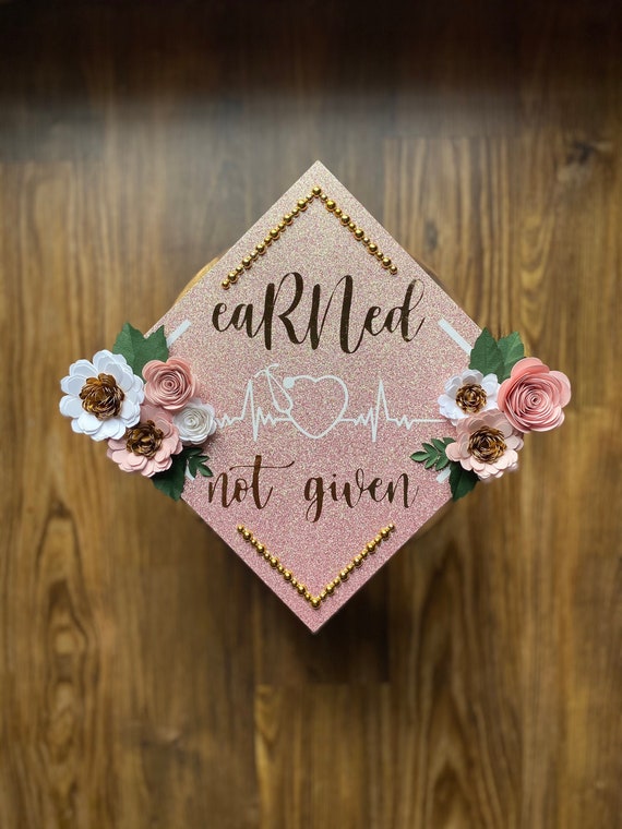 Custom Nurse Graduation Cap Topper 