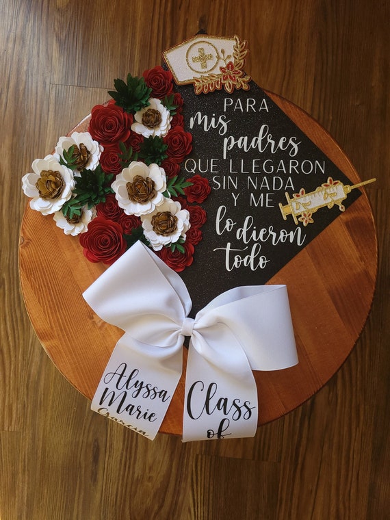 Custom Mexico Nurse Nursing Graduation 