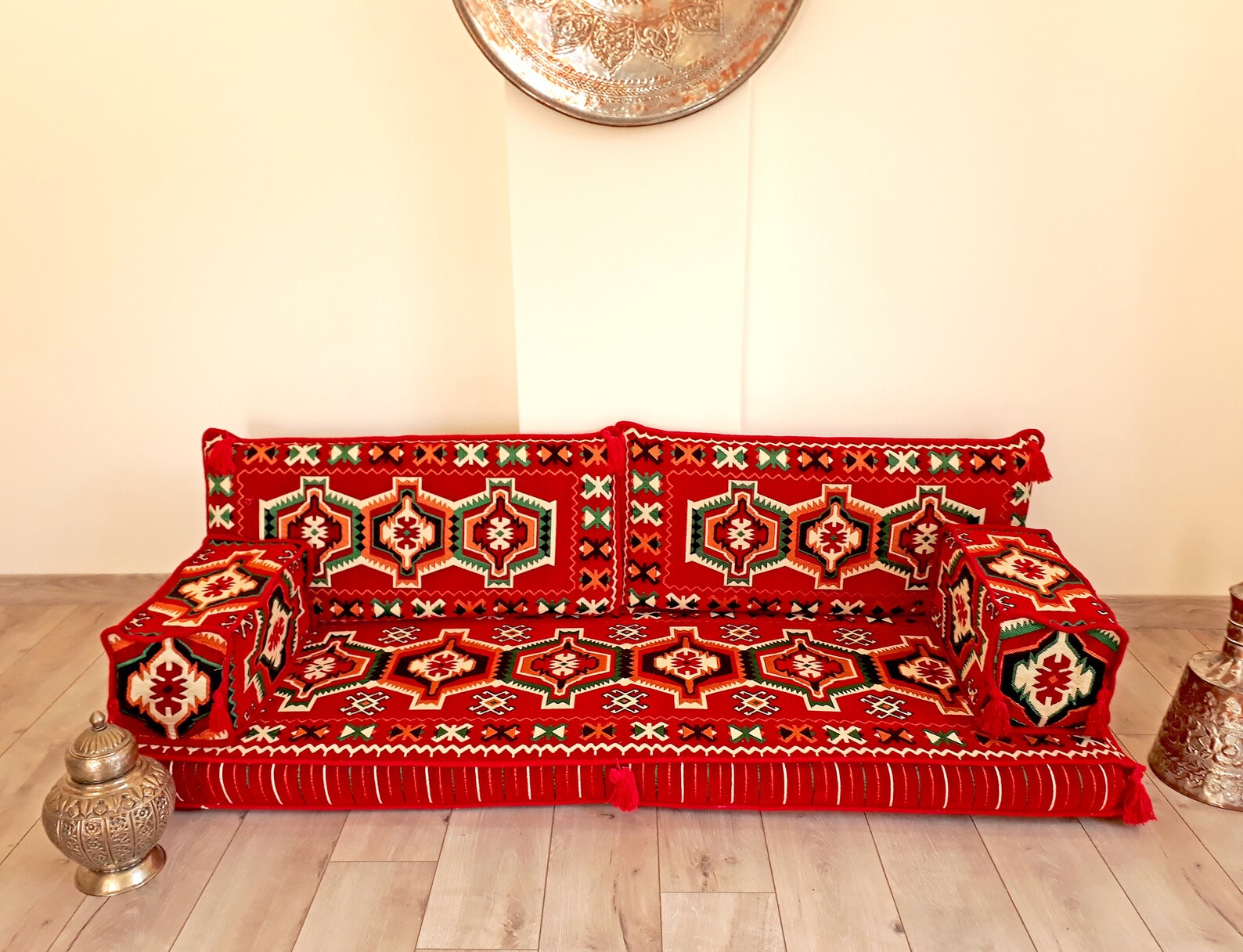 Turkish Floor Sofared Floor Couch Traditional Floor Etsy