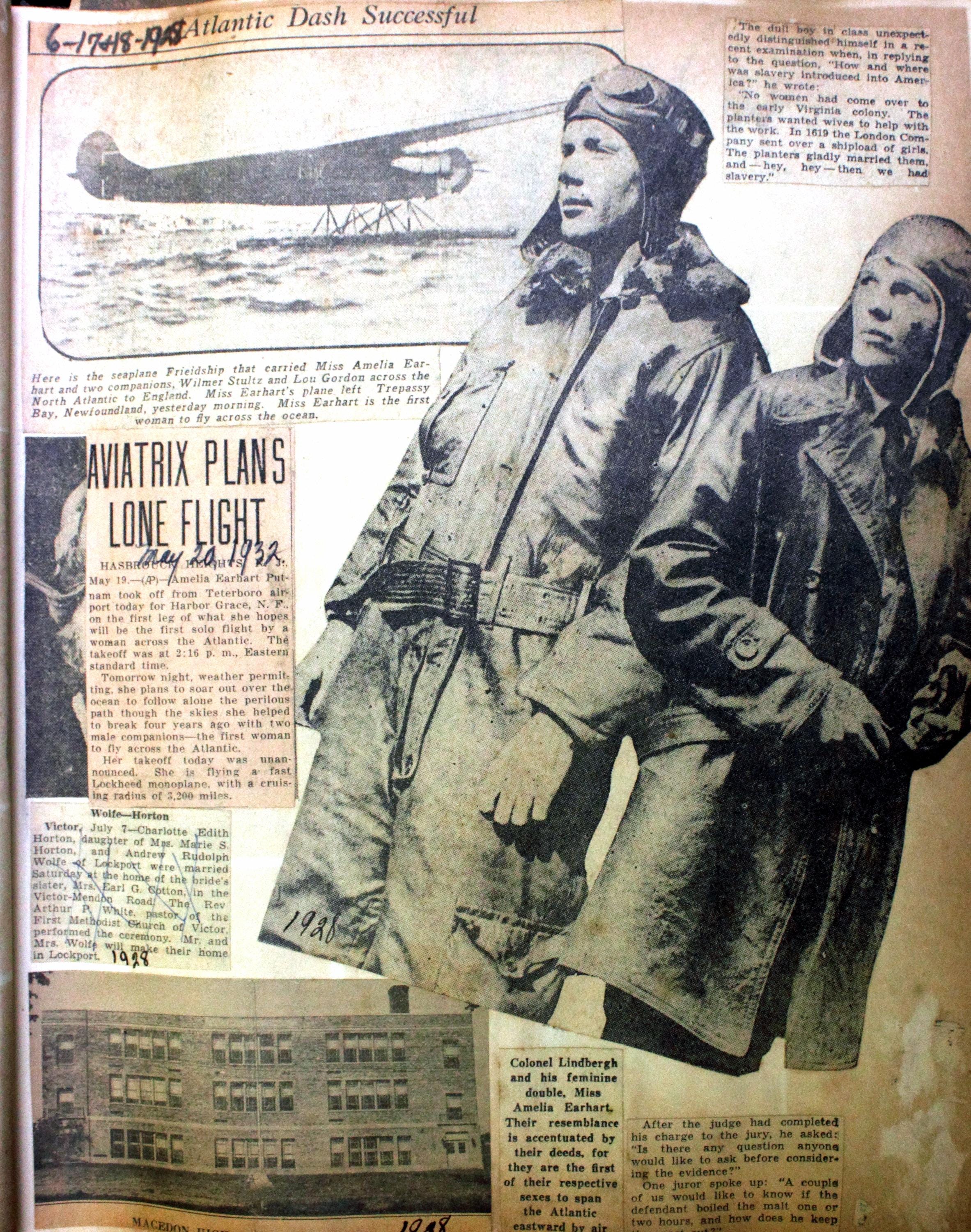 LINDBERGH 1OF1 飛行家　無着陸飛行　リンドバーグ　直筆サインカード Charles Lindbergh Memorabilia - Etsy