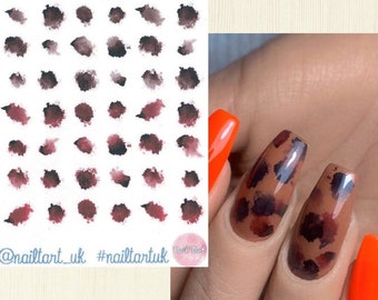 Tortoise Shell Nail Etsy