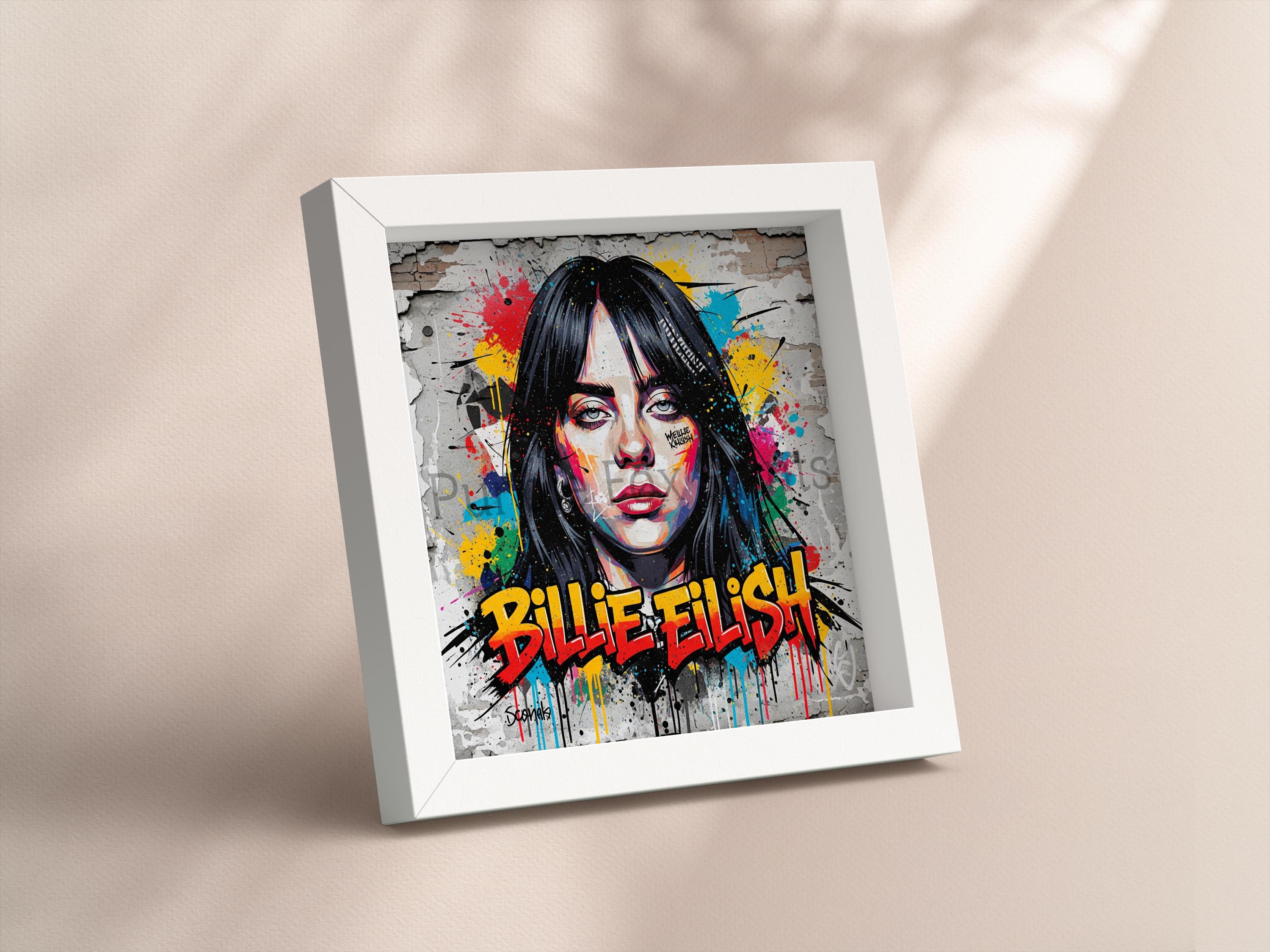 Billie Eilish ポスター 布 ビリーアイリッシュ BILLIE EILISH 布 ポスター - メルカリ