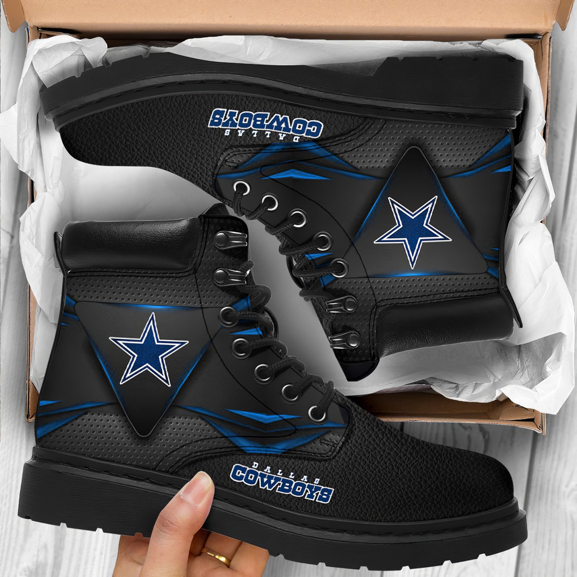 Dallas Cowboys NFL Boots Shoes designsDallas Cowboys NFL Etsy