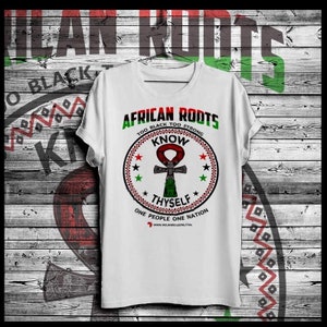 Ancient Egypt Kemetic african Melanated ankh pharoah African Nubian Gods Unapologetically Black Pride and Culture Short Sleeve Men T-Shirt