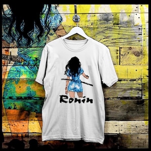 Japanese samurai Ronin t-shirt japan warrior class bushido code kanji land of the rising sun japanese katana Edo era Swordsman