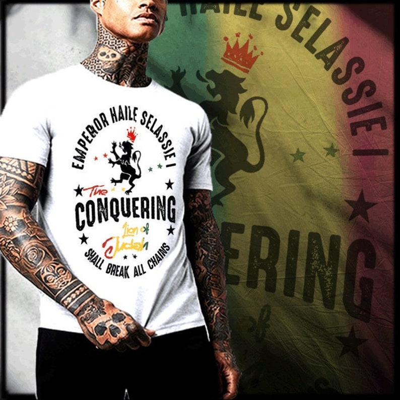 Jah Rastafari Kid Hoodie Haile Selassie LT15 main image 1