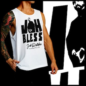 Jah Rastafari Reggae Tank Top Haile Selassie Rastafarian Roots Reggae Music Singlet