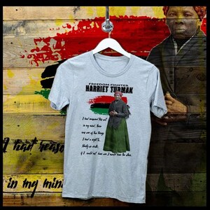 Black History Month Harriet Tubman T-Shirt African American Civil Rights Activist Black History icon Tee