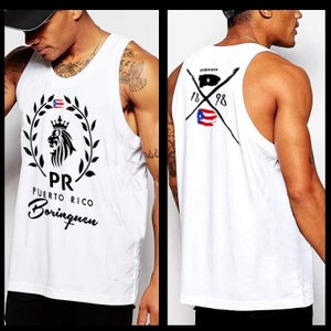 Puerto Rico borinquen lion heart Tank top boricua taino puerto rican Afro Latino Pride And Culture