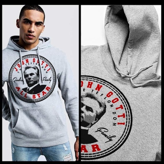 John Gotti mob boss hoodie drug crime 