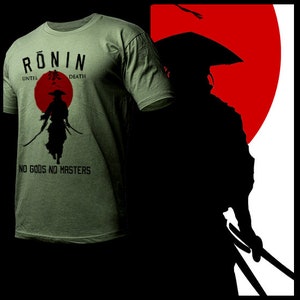 Japanese samurai t-shirt Bushido way of the warrior Japan Edo Era Warrior Class Katana Japanese Steel