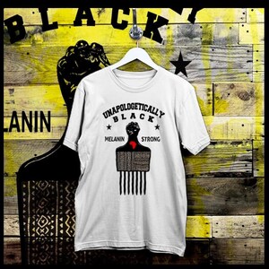 Black History Month African Roots and culture Afro Pick Marcus Garvey power T-Shirt African American Civil Rights Activist Black History Tee
