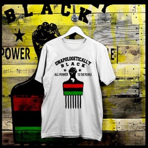 Black History Month African Roots and culture Afro Pick Marcus Garvey power T-Shirt African American Civil Rights Activist Black History Tee