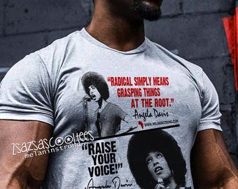 Angela Davis T Shirt Black History Month Shirt, Angela Davis Black History Month Shirt, black power shirts, Black History Social Justice tee