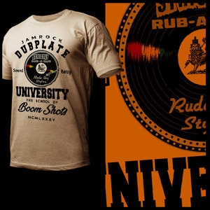Haile Selassie Jah Rastafari T-Shirt Rastafarian Roots Reggae  Ital Vibration Rootical Dub Music Conqueror Tee