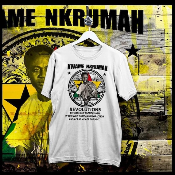 Schwarze Geschichte Monat stolz und Macht-Ikone K Nkrumah T-Shirt