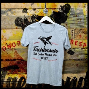 Martial arts combat sports self defense taekwondo t-shirt