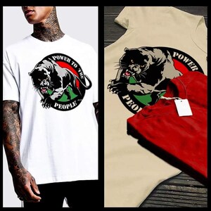 Black History Month Revolutionary Freedom Fighters huey P melanated T-Shirt African American Civil Rights Activist Black History Tee