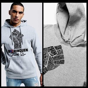Puerto Rican Boricua Pullover hoodie taino power Afro Latino Pride And Respect Puerto Rico