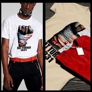 Black History Month Revolutionary Freedom Fighters Nat Turner melanated T-Shirt African American Civil Rights Activist Black History Tee