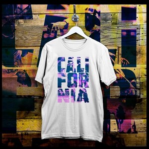 California t-shirt Cali Beach Vacation Tee