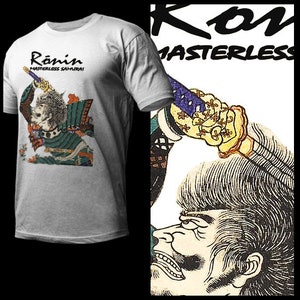 Japanese samurai t-shirt Bushido way of the warrior Japan Edo Era Warrior Class Katana Japanese Steel