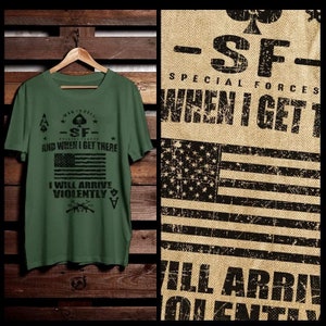 Military combat T-Shirt Combat Veteran Tactical War Quote Spec Ops Commandos short sleeve T-shirt size S-2XL