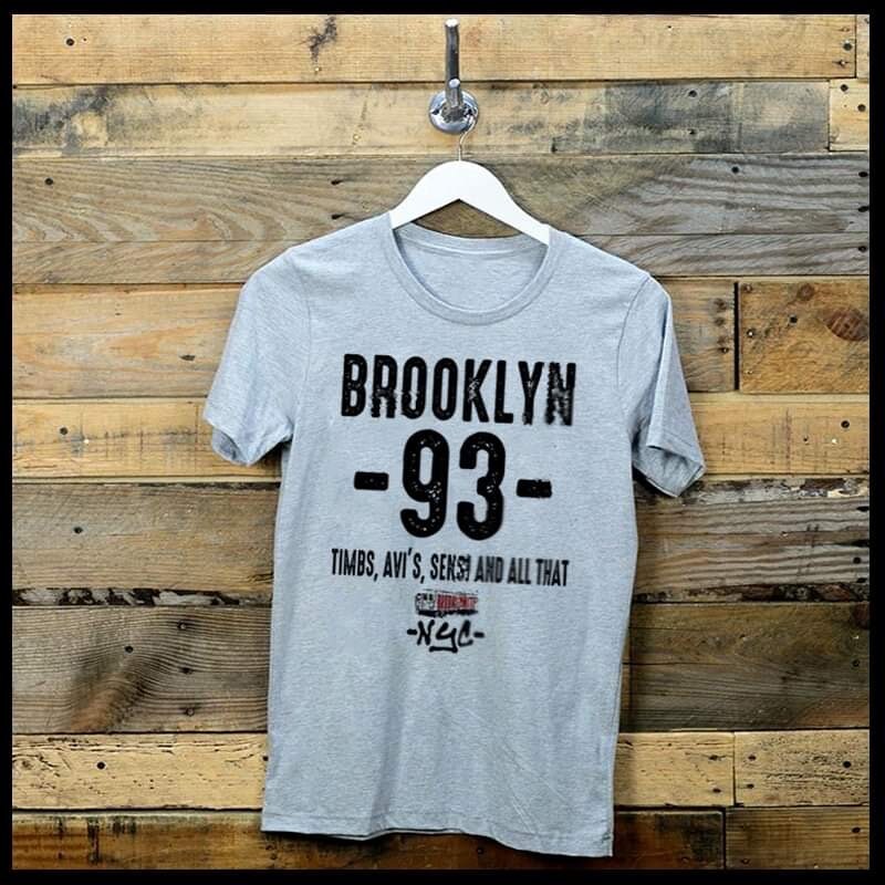 【MODERNIF】Authentic Lettering Short Sleeve Tee Brooklyn Buy Brooklyn 89 Slogan Print Short Sleeve Oversized T-Shirt