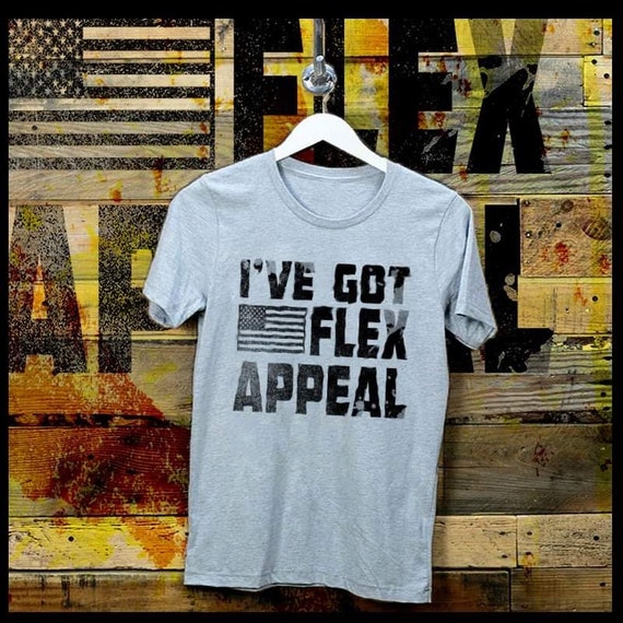 Got Flex Appeal Crossfit Training T-shirt Workout Gym Fitness