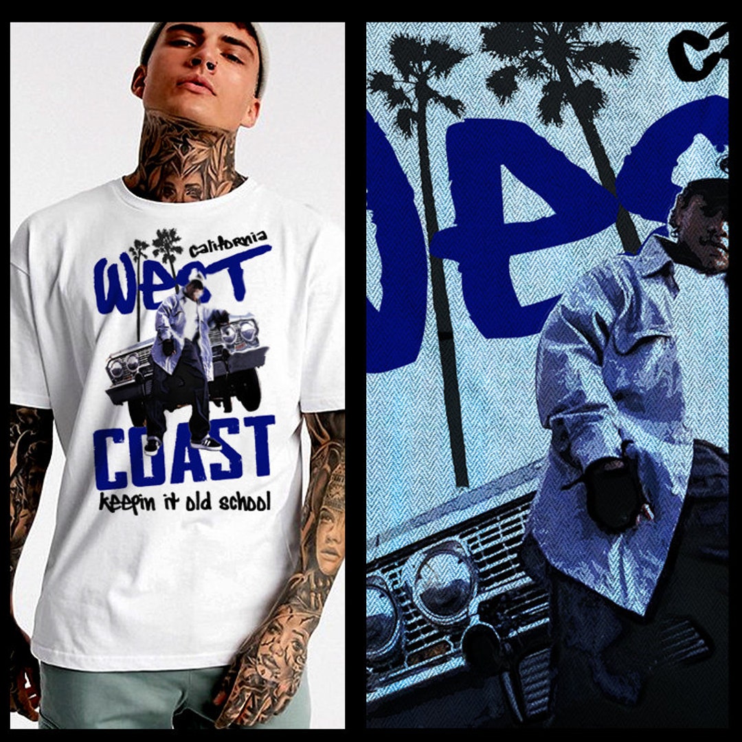 Buy West Coast Hip Hop T-shirt Oldschool Gangsta Rap California Online in  India 