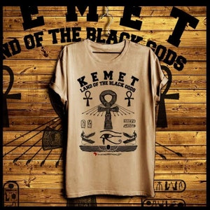 Ancient Egypt Kemetic African Melanated ankh African Nubian Gods Unapologetically Black Pride and Culture Short Sleeve Men T-Shirt