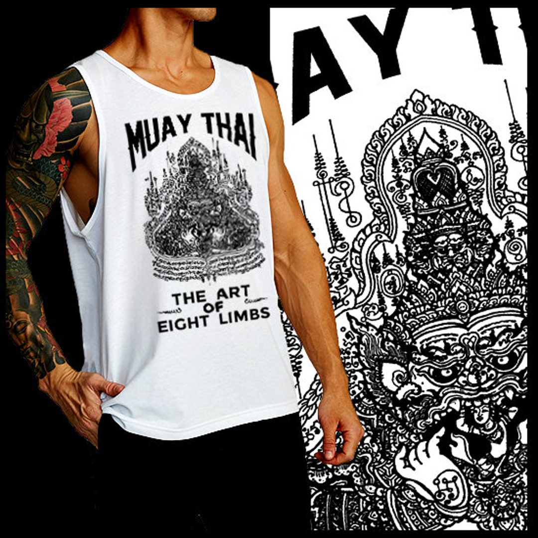 Muay Thai Thailand Sak Yant Fighter Thai Boxer Tank Top - Etsy Hong Kong Muay Thai Thailand Sak Yant Fighter Thai Boxer Tank Top - Etsy Hong Kong