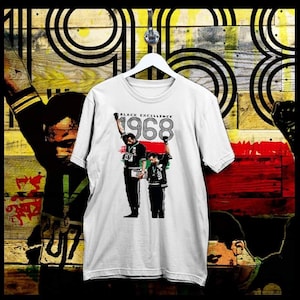 NAT Turner T Shirt Bloody Fist American Flag Power to The People NAT Turner T Shirt Bloody Fist American Flag Power to The People