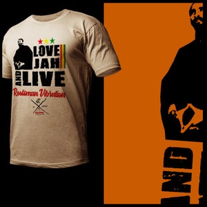 Haile Selassie Jah Rastafari T-Shirt Rastafarian Roots Reggae  Ital Vibration Rootical Dub Music Conqueror Tee