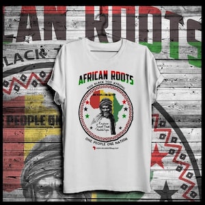 Black Pride Melanated cultuur Afrikaanse macht Unapologetically Woke Africa Map Marcus Garvey Nubian Roots Short Sleeve Men T-Shirt